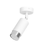 Emibig Deckenleuchte Hiro Stahl Weiß | Geeignet für 1x GU10 - Max 10W