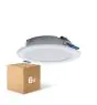 Mehrfachpackung 6x Mehrfachpackung 6x LED Downlight Pan 6W 480lm 840 Kaltweiß | 93mm - Ausschnitt 75mm