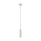 Eglo Pendelleuchte Caminia Stahl Geschliffen 4.7W 345lm - 830 Warmweiß | IP20 - Inkl. 1x GU10